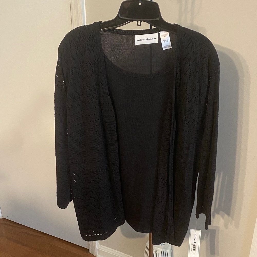 Alfred Dunner Sweater Cardigan